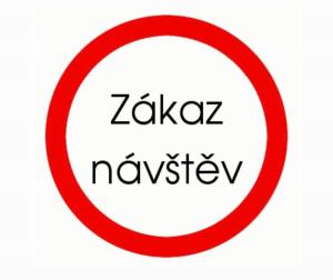 ZÁKAZ NÁVŠTĚV  V DOMOVĚ PRO SENIORY  1